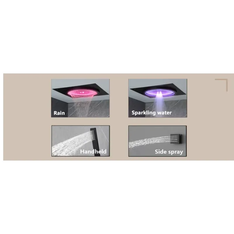 Conjunto de Chuveiro LED Intel - Spa & Wellness Jura Resort Centre De Loisirs Des Franches Montagnes avaliação e preço