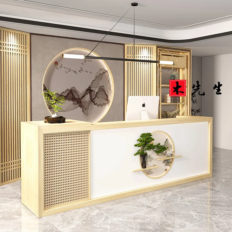 Balcão de Recepção em Madeira  - Wellness Spa With Hotel avaliação e preço