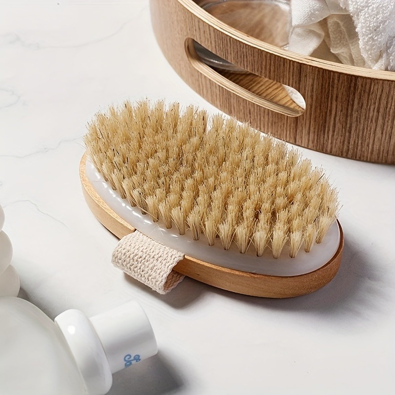 Escova de spa corporal de cerd - Dry Brush Body avaliação e preço