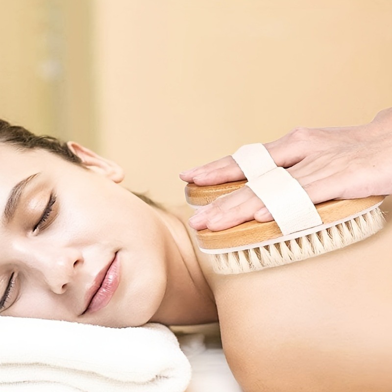 Escova de spa corporal de cerd - Dry Brush Body avaliação e preço