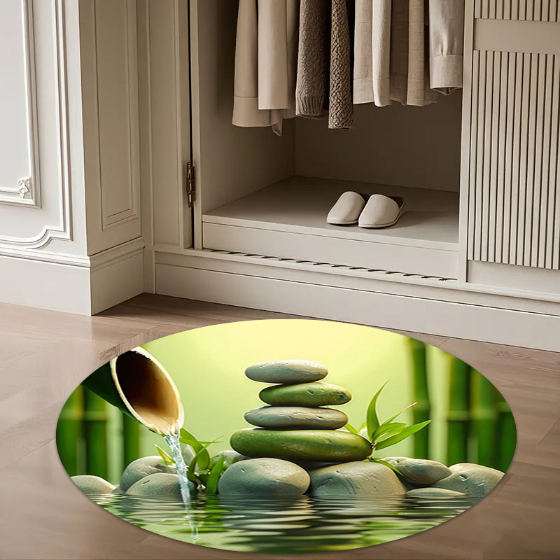 Tapete Redondo Zen de Bambu co - Wellness Spa With Hotel avaliação e preço